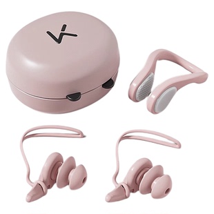 Keep游泳耳塞防水不隔音专业防呛水鼻夹防进水神器儿童洗澡装备