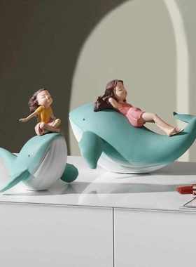 北欧小摆件家居装饰品儿童女生房间布置桌面摆设卡通娃娃人物可爱