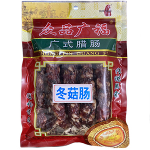 广式广味冬菇腊肠纯猪肉香肠