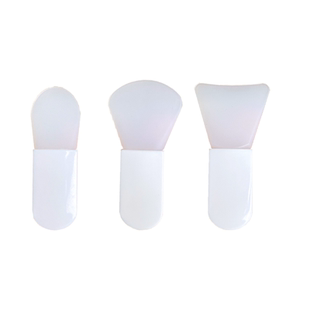 刮脸铲美容铲子面膜抹刀刮刀面霜挖勺化妆敷白泥刷子硅胶小面膜板