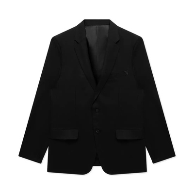 G男士黑色羊毛西服结婚西装礼服