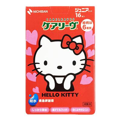 日本NICHIBAN儿童创可贴卡通可爱少女透气防水创口贴小伤口止血贴