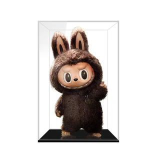 拉布布展示柜泡泡玛特公仔展示盒透明亚克力labubu娃娃玩偶收纳盒
