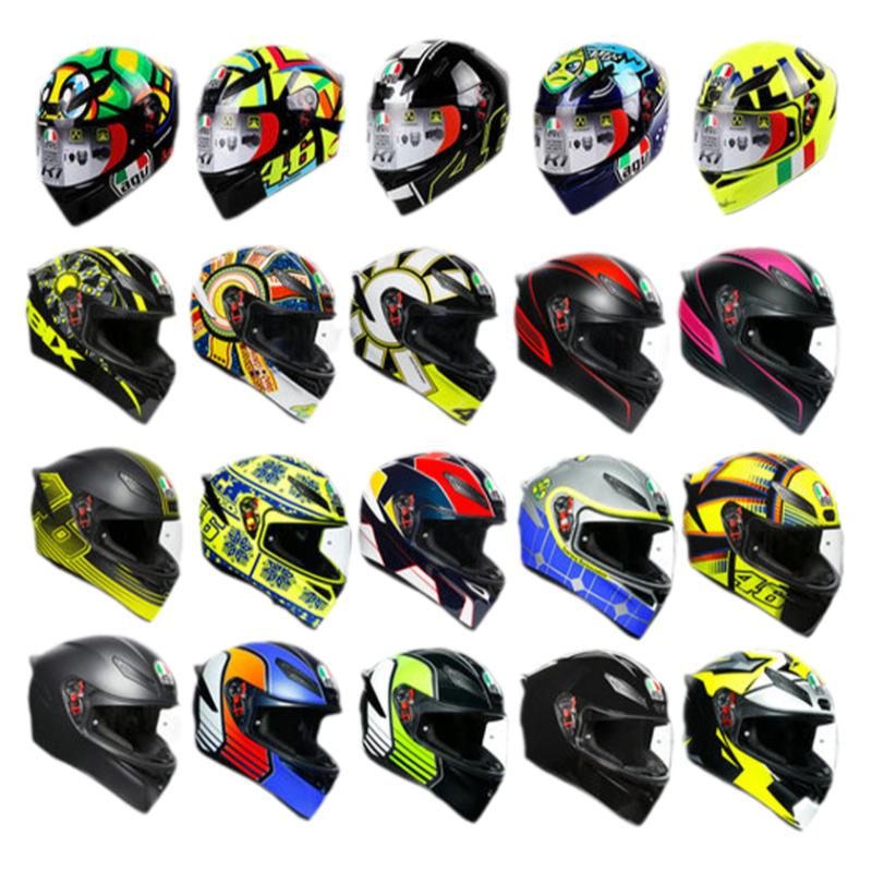 AGV K1 黑8 四季小乌龟小鱼日月动物园黑男女摩托车机车 骑行头盔