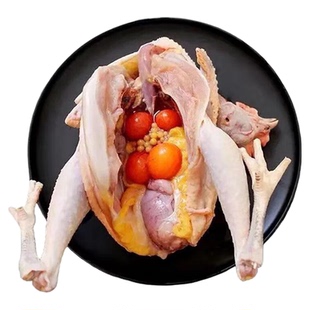 黄油老母鸡2斤农家散养批发商用土鸡炖汤走地鸡淘汰蛋鸡新鲜现杀