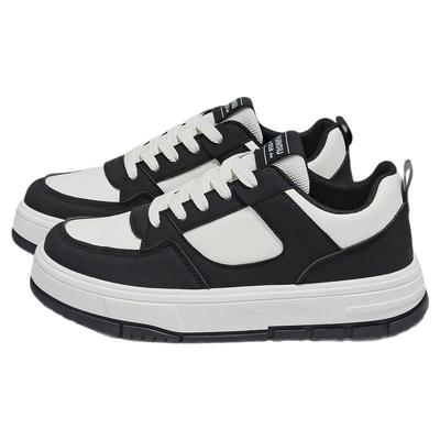 环球小众厚底百搭黑白熊猫板鞋