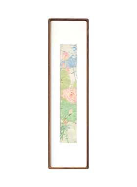 新中式春夏秋冬四季条屏装饰画