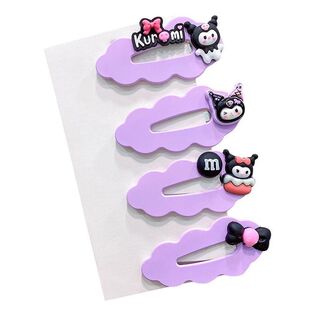 儿童碎发夹库洛米发夹2026新款小女孩刘海侧边夹女童卡通夹子发饰