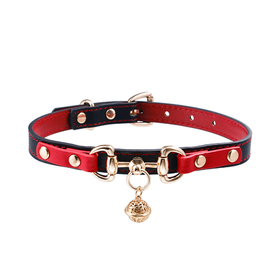 PUPPYRIDER黑红铃铛项圈女