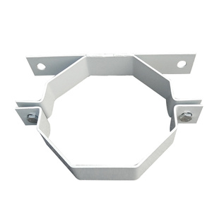 50*4mm设备箱喇叭投射灯抱箍八角立杆电线杆柱铁管紧锁固定卡子