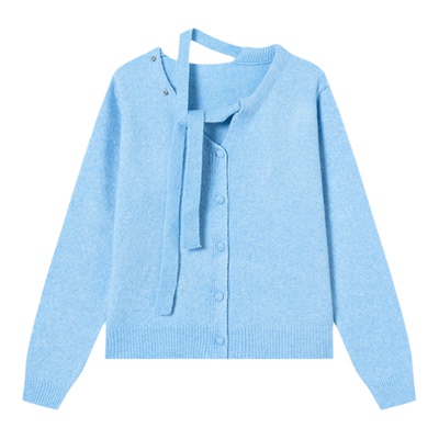 Jamor加墨时尚清新温柔针织衫开衫女装毛衣上衣优雅2025秋冬新款