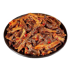 脆爽鹿茸菇香辣即食卤味零食小吃爆辣解馋下饭菜食品零食散装
