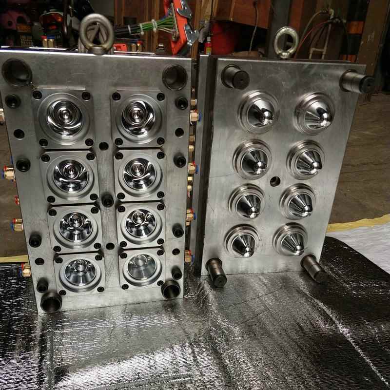 大口径干果瓶胚模具 pet广口塑料瓶胚模具 pet瓶胚模具