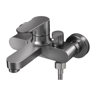 全铜简易淋浴混水阀花洒淋浴套装浴室浴缸三联混合开关冷热水龙头