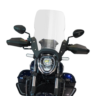 天飞仕适用于豪爵TR300旅行版前挡风玻璃前挡风改装配件护胸挡风