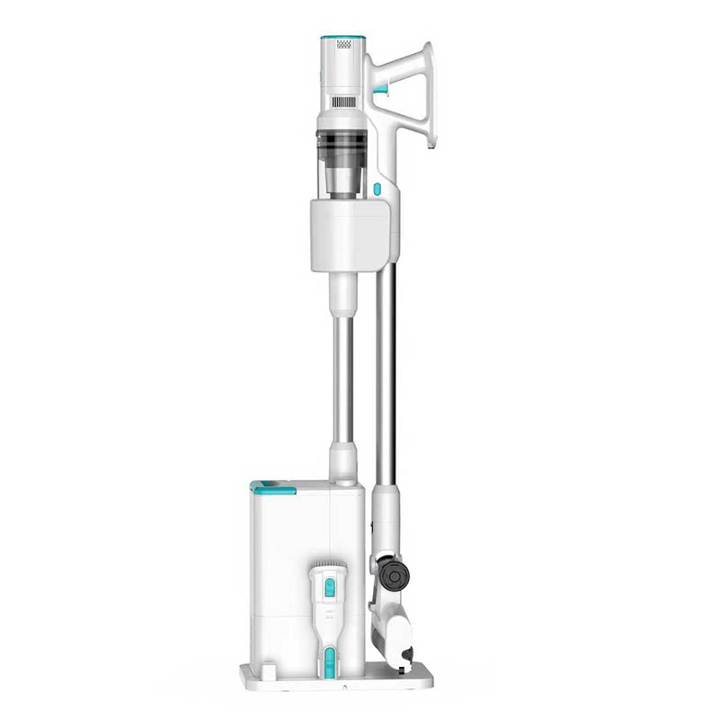 【新品】OKP自动集尘吸尘器家用大吸力无线手持吸尘机吸扫一体机