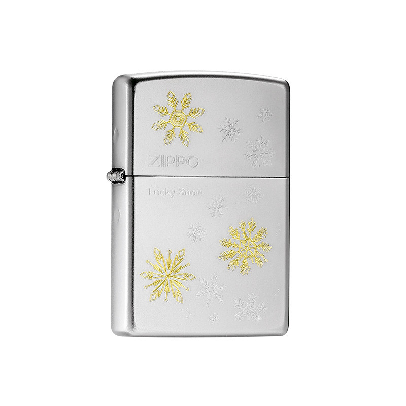 ZIPPO打火机浪漫雪花圣诞送男友