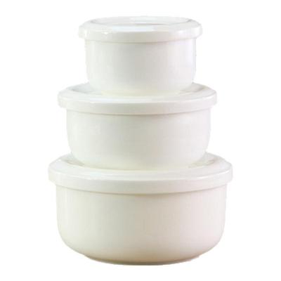 陶瓷婴儿微波炉空气炸锅专用烤碗