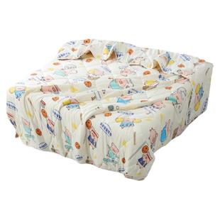 卡撒天娇夏被水洗棉空调被lulu猪IP联名可水洗夏薄被宿舍单人