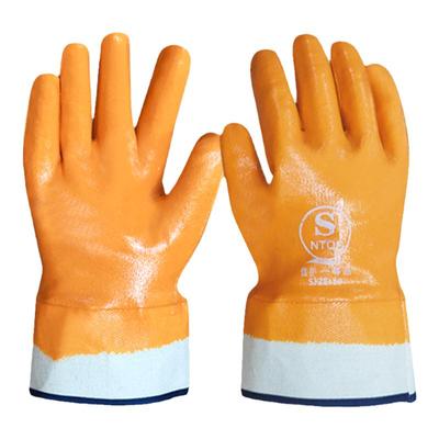 手套工作劳保耐磨防油胶皮