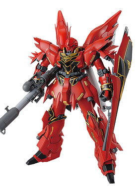 现货 万代 MG 1/100 新安洲 OVA版 带火箭炮 高达UC 拼装 模型