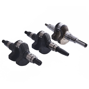 风冷柴油机马路切割机配件173F 178 188F 192F 186FA平键键槽曲轴