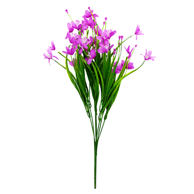 单支仿真花春草兰花摆件