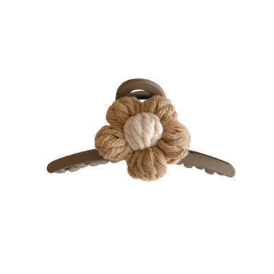 高级感大号毛绒抓夹发量多鲨鱼夹