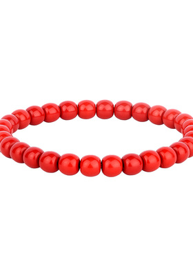 石方界帝王砂圆珠手串