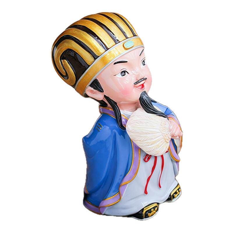 三国演义人物诸葛亮智慧求学摆件