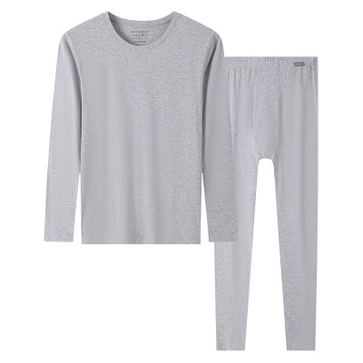 舒雅男士棉氨绒7A抑菌保暖套装