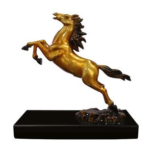 铜马到成功办公室摆件客厅书房玄关装饰桌面摆件开业礼品乔迁礼物