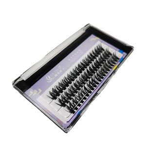 D+芭比翘自嫁接单簇朵毛超卷翘浓密欧美浓妆舞台嫁接睫毛假眼睫毛