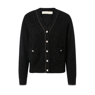 ELSEWHERE珂思【商场同款】羊绒衫山羊绒软糯针织开衫秋新款