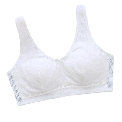 少女内衣纯白夹薄棉款第一二阶段