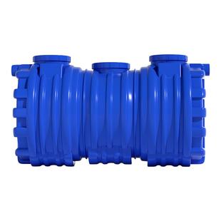 PE化粪池罐家用三格新农村厕所改造专用成品加厚三级塑料桶玻璃钢