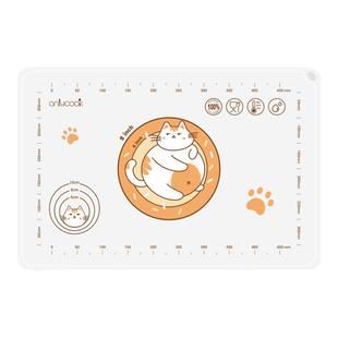 onlycook透明硅胶揉面垫母婴食品级擀面杖和面垫子套装面粉垫面板