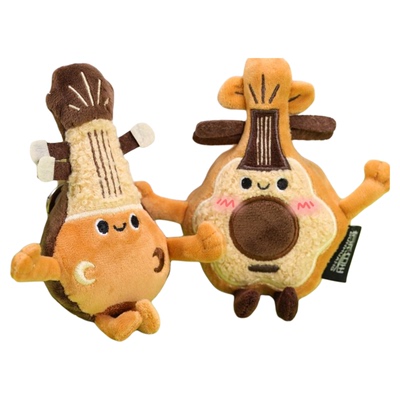 敦煌研究院乐器琵琶毛绒玩偶挂件