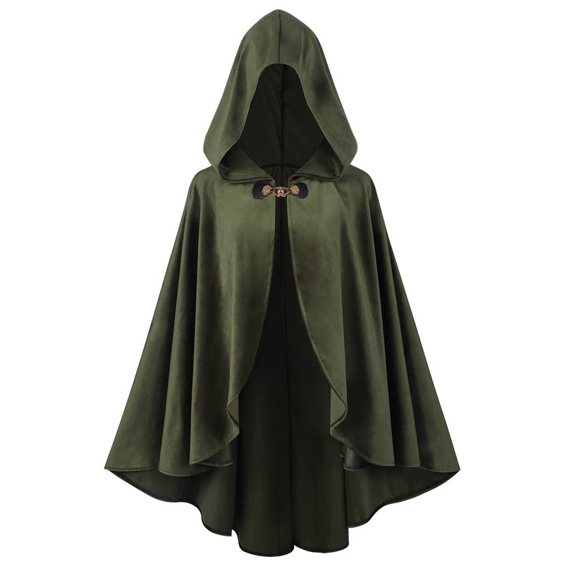 中世纪复古连帽哥特式披风cos服