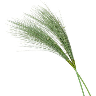 长枝落地仿真花带花喷泉草客厅高端塑料花装饰假花摆设绿植灯芯草