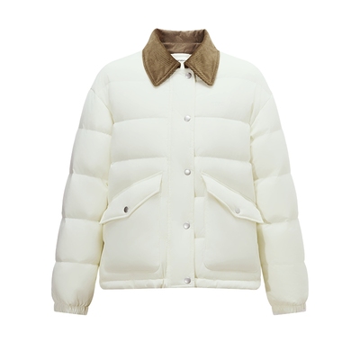 美特斯邦威羽绒服复古百搭