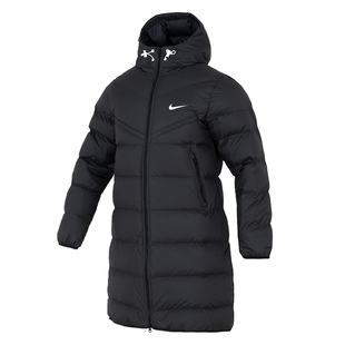 正品Nike耐克男女防风中长款羽绒服风行者冬防泼水保暖外套HQ4185