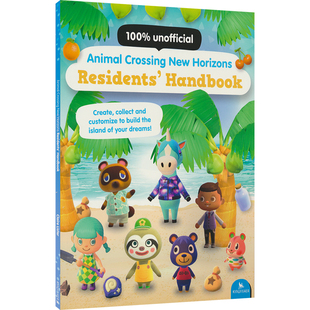 Animal Crossing New Horizons Residents' handbook 动物森友 手册非官方指南 集合啦！动物森友会 英文游戏手册 英文原版进口书