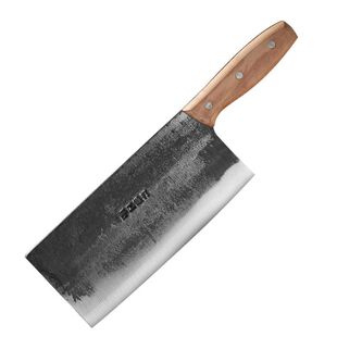 家用炮弹菜刀老式切菜刀手刀工锻打切片锋利厨师骨刀厨房专用商用