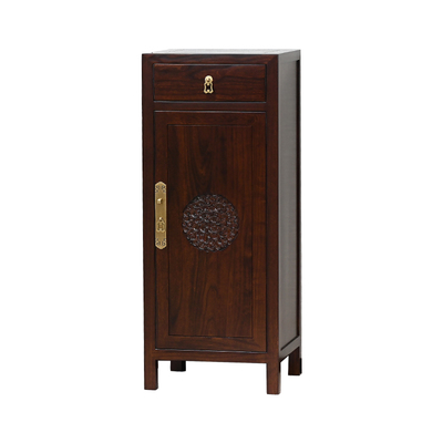 宽度45cm榆木单门复古风小柜