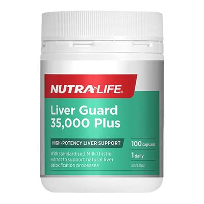 澳大利亚直邮Nutra-Life纽乐奶蓟草护肝片水飞蓟草本维护100粒