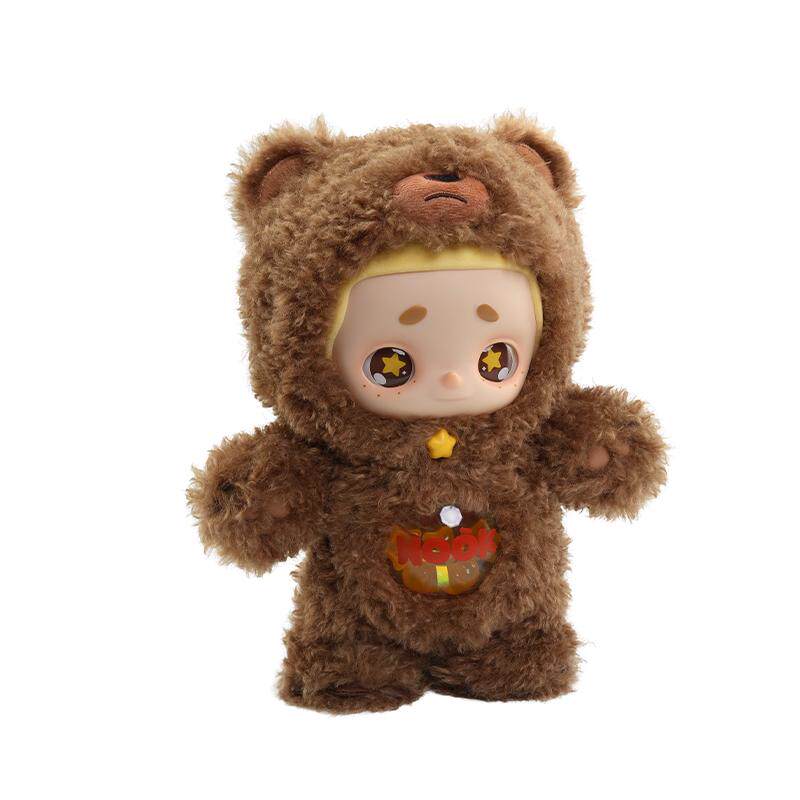 52TOYS NOOK藏星星的熊搪胶毛绒公仔玩偶手办大体潮玩摆件礼物