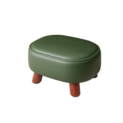 客厅茶几沙发凳儿童坐凳软包板凳墩子小凳子家用实木矮凳换鞋凳