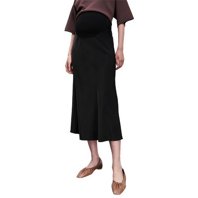 SELLYNEAR丝滑缎面优雅鱼尾半裙