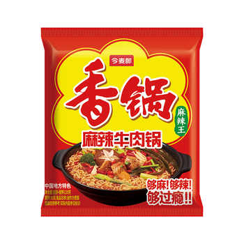 今麦郎麻辣香锅袋装方便面券后16.9元包邮